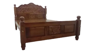 Royal King Size Teak Wood Bed