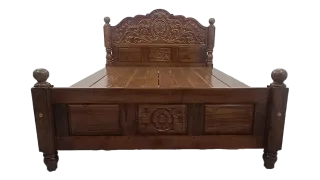 Royal King Size Teak Wood Bed