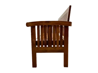 Arc Rest 3 Seater Teak Wood Sofa