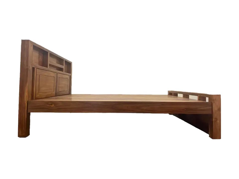 Regal King Size Teak Wood Bed