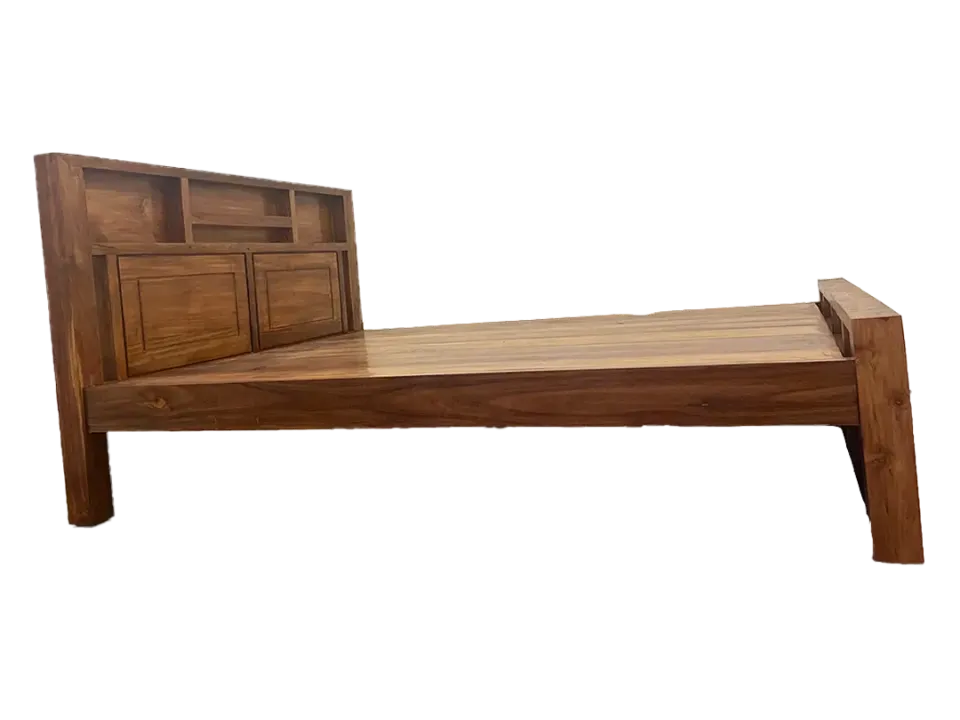 Regal King Size Teak Wood Bed