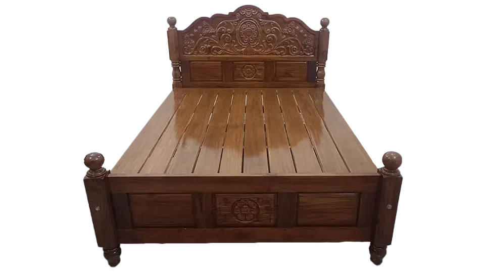 Royal King Size Teak Wood Bed