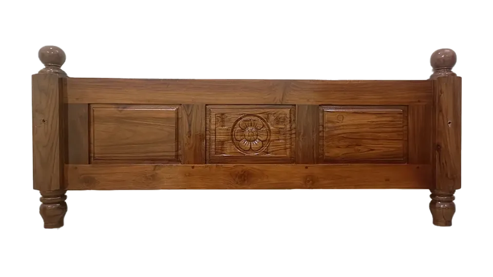 Royal King Size Teak Wood Bed